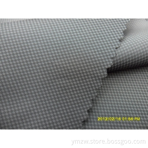 Nice Imitated Memory Twisting Checked Fabric